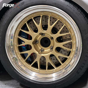 Forgex 3 parça özel dövme tekerlekler 18 ''5x120 5x130 derin dudak Porsche için 964 993 996 997 BMW E46 E92 M3 jk G80 G82 Golf R - Product Image 2
