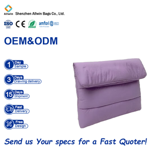 Sac avec LOGO personnalisé pour femmes, kit de voyage, pochette, tissu en peluche PU souple, maquillage, sac de rangement pour cosmétiques, trousse de toilette portable - Product Image 1