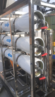 Bloc de glace Osmose inverse 3000 litres par heure RO 500 litres par heure Équipement d'osmose inverse pour machine à laver les voitures