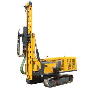 2024 Best Selling Bore Pile Machine CS400 Ground Screw Pile Driver China Solar Pile Ramming Machine