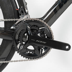Vélo de route en fibre de carbone 700C 3K CYCLONE-3rd Aero Racing, 24 vitesses, transmission sans fil, jeu de roues en carbone 60H - Product Image 3
