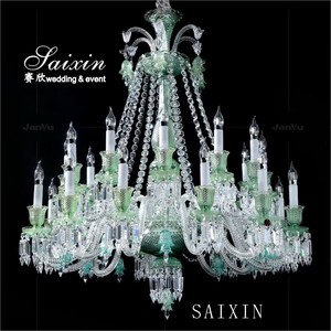 Personnaliser en usine lustre en cristal <span class=keywords><strong>Baccara</strong></span> de haute qualité pour la maison et événements - Product Image 1