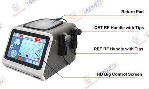 Precio de Fábrica: Dispositivo Tecar de Escritorio de 20 kHz y 448 kHz para Terapia de Rehabilitación, Máquina de Terapia RF Tecar para Veterinaria - Product Image 3