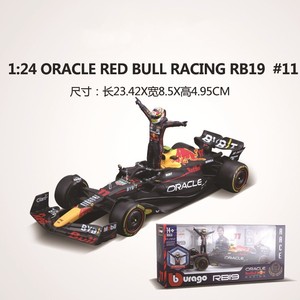 Vente chaude 1:24 Échelle 2023 Red Bull #1 #11 F1 Formule De Course Voiture Alliage Jouets Modèle De Voiture Avec Poupée Pour Enfants Adultes Décoration - Product Image 3