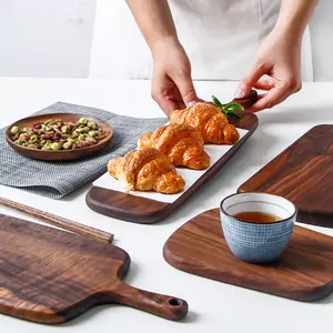 Best-selling Popular Black Walnut Wood Kitchen Bamboo Or Wood Cutting Board Wood Chopping Board
