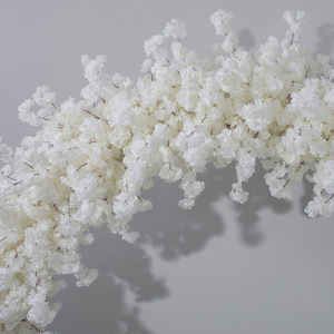 Arco de Boda de Flores de Cerezo Artificiales, Seda Ecológica, <span class=keywords><strong>Blueway</strong></span>, 2m X 2m, Forma Circular, Fondo para Escenario de Eventos - Product Image 3