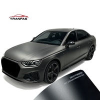 Vinilo para Automóviles Tranfas PETUtimate Meteorites Gris Brillante de 7.5mil de Grosor, Resistente a los Rayos UV, con Cambio de Color para Audi A4L