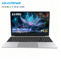 DIXIANG Netbook 15,6 pouces FHD IPS Intel 6e génération I3-6100U 8 Go/16 Go de RAM DDR3 128 Go-1 To SSD Sans Fil Nouveau pour les professionnels et les étudiants