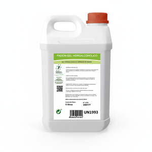 Gel de desinfección de limpieza de manos sin enjuague con alcohol de alto porcentaje Desinfectante de manos antibacteriano - Product Image 2