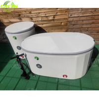 Équipement de réfrigération Baignoire d'eau froide seau de salle de bain de glace bain de glace plongeant froid avec refroidisseur