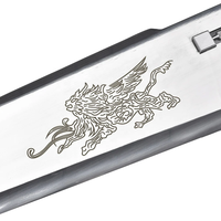 Réplique de l'épée Lionheart de Squall Leonhart de Final Fantasy VIII FF8, non fonctionnelle, à lame pleine, style antique, Feng Shui, religieuse, moderne, 50.78