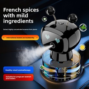 <span class=keywords><strong>Robot</strong></span> Inteligente para Coche con Fragancia, Purificador de Aire, Humidificador, Aroma Floral, Eliminador de Olores - Product Image 1