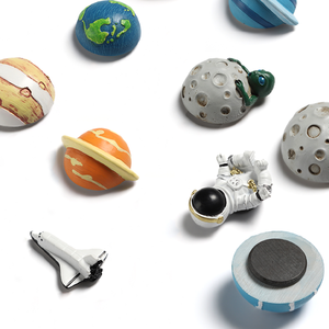 Astronaute magnétique créatif pour réfrigérateur, autocollant 3D, Terre, <span class=keywords><strong>Lune</strong></span>, Soleil, espace, aimant pour réfrigérateur - Product Image 5