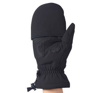 Mitaines convertibles sans doigts pour la pêche sur glace par temps froid Gants longs d'hiver pour hommes et femmes Gants de protection solaire <span class=keywords><strong>UV</strong></span> - Product Image 5