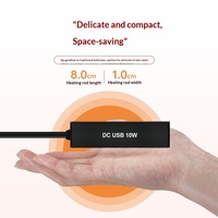 Mini chauffe-eau USB pour petits aquariums - Fixation par ventouse, étanche, idéal pour les aquariums de Betta