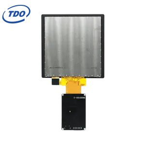 IPS 4 polegadas 480*480 Tela LCD de toque quadrada UART Smart Home com porta USB