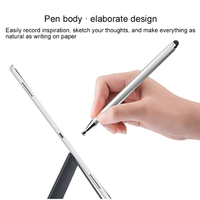 Stylet tactile en aluminium 2 en 1 Ksentry pour tablettes Android et iPad Pro, capacitif passif, certifié FCC/CE/ROHS