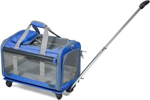 กระเป๋าใส่สัตว์เลี้ยงแบบมีล้อขยายได้กระเป๋าใส่สัตว์เลี้ยงใช้เดินทางได้มีล้อขนาดเล็ก - Product Image 3