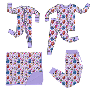Conjunto de Ropa Kpop Monster Bamboo Mommy and Me, Pantalones Deportivos para Mujer, Pijamas para Niños, Manta con Cierre para Bebé, Conjunto de Ropa Kpop Demon Hunters Bamboo - Product Image 3