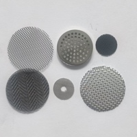 Disk Mesh Presisi Berukir dari Baja Tahan Karat 304, Layar Filter Logam Anti Debu untuk Filtrasi Industri
