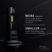 Faros Delanteros LED I7S Mini para Automóviles H4/H7/H11, 6000K, IP68, 12V, OEM/ODM, Accesorios para Automóviles, Nuevos Faros Delanteros LED Blancos