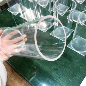 Tubo Cónico Transparente Pulido Anti-UV para Uso en Construcción - Tamaño Personalizado Disponible - Product Image 2