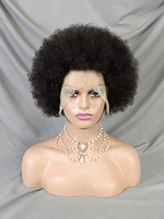 Perruques courtes afro bouclées LINDALHAIR pour femmes noires, grandes, rebondissantes et douces, aspect naturel, perruques en cheveux humains de qualité supérieure