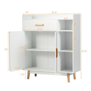 Free Standing DB Floor <b>Storage</b> Cabinet Living Room Cupboard <b>Chest</b> Free Standing DB Floor <b>Storage</b> Cabinet Living Room Cupboard - Product Image 4