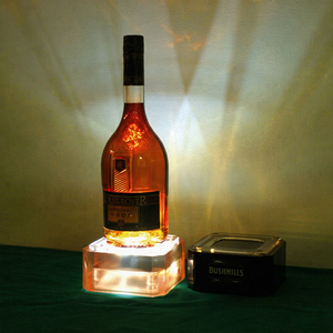 Custom Acrylic LED Liquor Bottle Display <b>Shelf</b> Illuminated <b>Bar</b> Counter Display Rack for Retail Showcase - Product Image 1