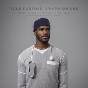 Mũ bác sĩ răng miệng nam mũ phẫu thuật nữ cotton in y tá Mũ phẫu thuật nghiên cứu trong phòng thí nghiệm Mũ Turban - Product Image 4