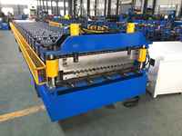 Machine de formage de tuiles de toiture en acier coloré de qualité supérieure BN Brand, largeur d'alimentation 1200 mm, certifiée CE/ISO9001, contrôlée par PLC 1