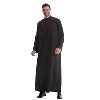 Kandura pour hommes musulmans de taille standard (S-XXXL) | Style arabe | Stock prêt | Pas de commandes personnalisées acceptées