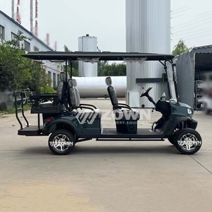 Carrito de Golf Eléctrico de 6 Plazas con Batería de Litio, Aprobado por la CE, Bajo Nivel de Ruido, Autobús Turístico para Zonas Turísticas y Lugares Panorámicos - Product Image 2