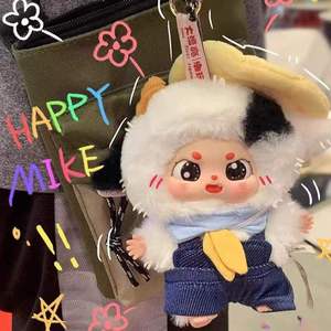 Set Originale 100% di 8 Pezzi Baby Three New IP What Should I Eat Today Bambole in Vinile Peluche Scatola Misteriosa Portachiavi Decorativi Appesi - Product Image 3