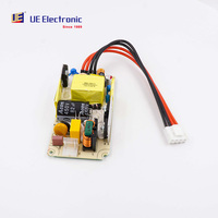 Adaptateur d'alimentation SMPS à cadre ouvert 12V 1A 2A 3A 4A 4.5A 20W 36W 54W 75W, alimentation intégrée pour PC sans ventilateur et mini PC