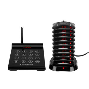 Sistema de Llamada Inalámbrico FSK para Restaurantes, Buscapersonas Retekess TD164 - Product Image 1