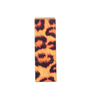 4.3g In stock ready to ship wild Leopard pattern lipstick tube empty cool lip stick tubes empty lip stick tube