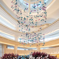 Luminaire moderne en verre ANNO Infinity pour la décoration des escaliers et des halls