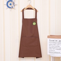 Tablier de cuisine domestique imperméable et anti-taches, spécial restauration, nouveau modèle d'été fin, vêtement de travail personnalisable avec logo pour hommes adultes