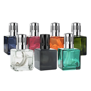 Lámpara de aromaterapia de encendido catalítico francés de 200ml, quemador cuadrado transparente para bergamota, jengibre, lámpara de Perfume esencial - Product Image 1