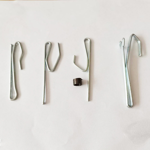 Anneaux métalliques pour rideaux de douche, accessoires pour chevelure de bébé, à plis, fabrication - Product Image 1