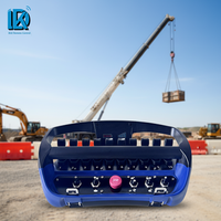 Control Remoto Inalámbrico para Grúa Móvil, Motor Hidráulico, 10 Palancas de Mando, Control Remoto Industrial para Grúas, Control Remoto IP68