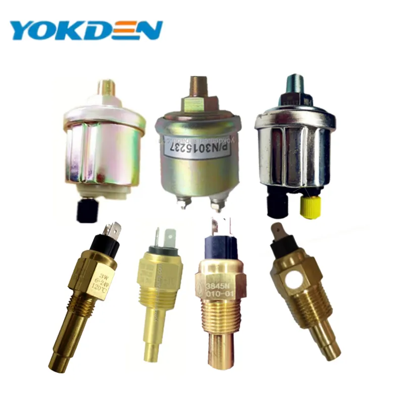 1/8 NPT 0-10 Bar Engine Sender VDO Oil Pressure Sensor With Warning