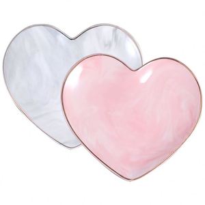 Heart Jewelry Tray, Engagement Wedding Ring Dish Earring Holder Newlyweds, Sweet <b>Gift</b> for Mother Girls Women - Product Image 3