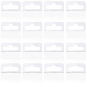 High-Clarity PET <b>Hook</b> Tabs for Sleek Modern Retail <b>Shelf</b> Presentation - Product Image 1