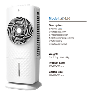 Điện thoại di động bay hơi làm mát không khí giá rẻ tốt nhất bán New mô hình AC 65 Wát cơ khí Điều khiển kỹ thuật số tùy chọn điều khiển - Product Image 6