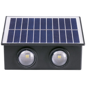 TSINYE Étanche IP65 <span class=keywords><strong>Solaire</strong></span> Led Applique Murale <span class=keywords><strong>Lampe</strong></span> de Jardin pour Clôture Haut et Bas <span class=keywords><strong>Lampe</strong></span> Extérieure Alimentée par Batterie - Product Image 6
