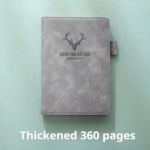 Journal Manufacturer Custom A5 Softcover PU Leather <b>Note</b> <b>Book</b> Business Office Notebook With Logo - Product Image 4