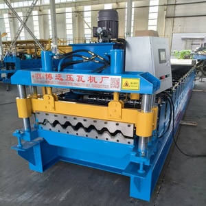 Máquina Formadora de Paneles Metálicos para Techos <span class=keywords><strong>IBR</strong></span>, Prensa de Rodillos para Tejas Trapezoidales - Product Image 5