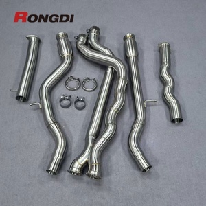 For 2014-2020 BMW S55 F82 F83 M4 F80 M3 3.0T Exhaust Midpipe with Resonated S55 Equal Length MidPipe Exhaust - Product Image 6